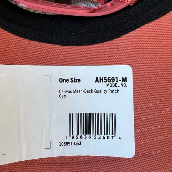 Men’s Carhartt Canvas SnapBack Mesh Cap - Picture 5 of 6